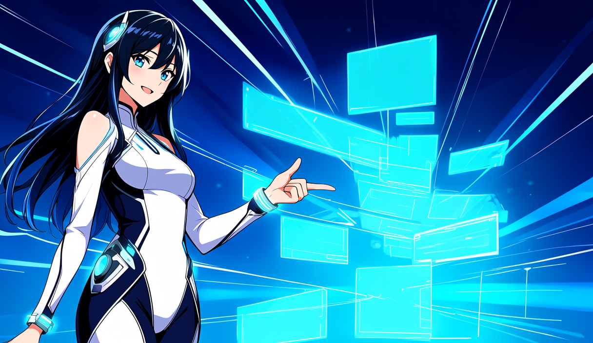 AI動画生成・編集ツールおすすめを目的別に選ぶ成人女性AIガイドのアニメイラスト