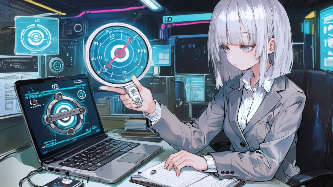 彼女が地球アイコンで日本語設定を有効化し、同時にシールド鍵のコンソールで権限とプライバシーを監査している。